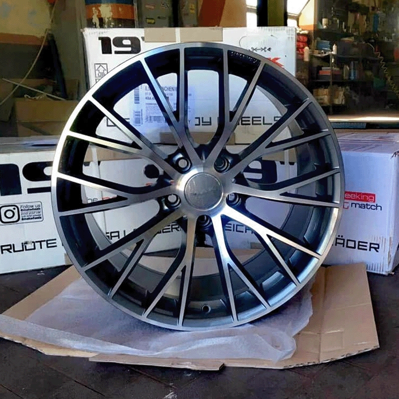 Schwarze Alufelge Wackelbolzen X 20 + Ringe Für BMW Zu Vauxhall Vivaro