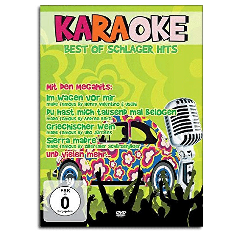 Karaoke Dvd Die Grossten Deutschen Kult Schlager Karaoke Hits